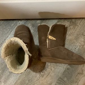 Bear paw brown boots